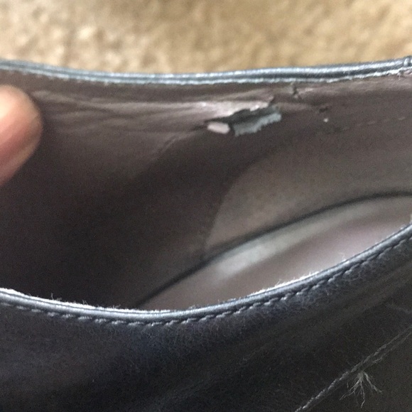 EUC Gorgeous MRKT Black Square Toe Shoes Sz 8.5 - Picture 8 of 8